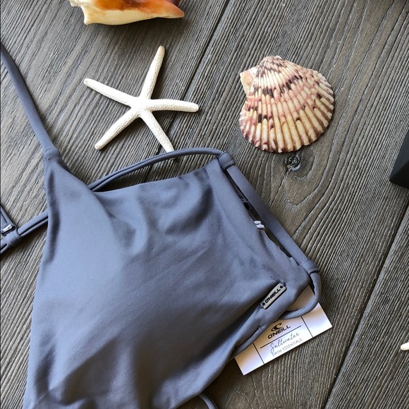 🌾🌷O’Neill SALT WATER SOLIDS BIKINI TOP🌷🌾 - Picture 3 of 8